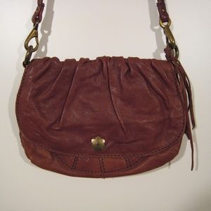 Lucky Brand Hope Whiskey Leather Crossbody